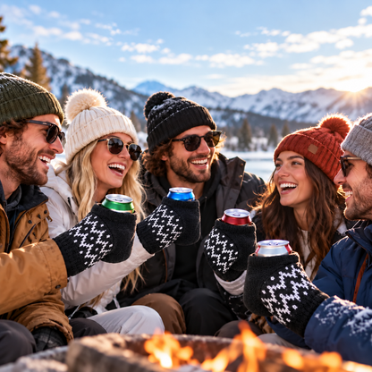 Knitted Beer Glove