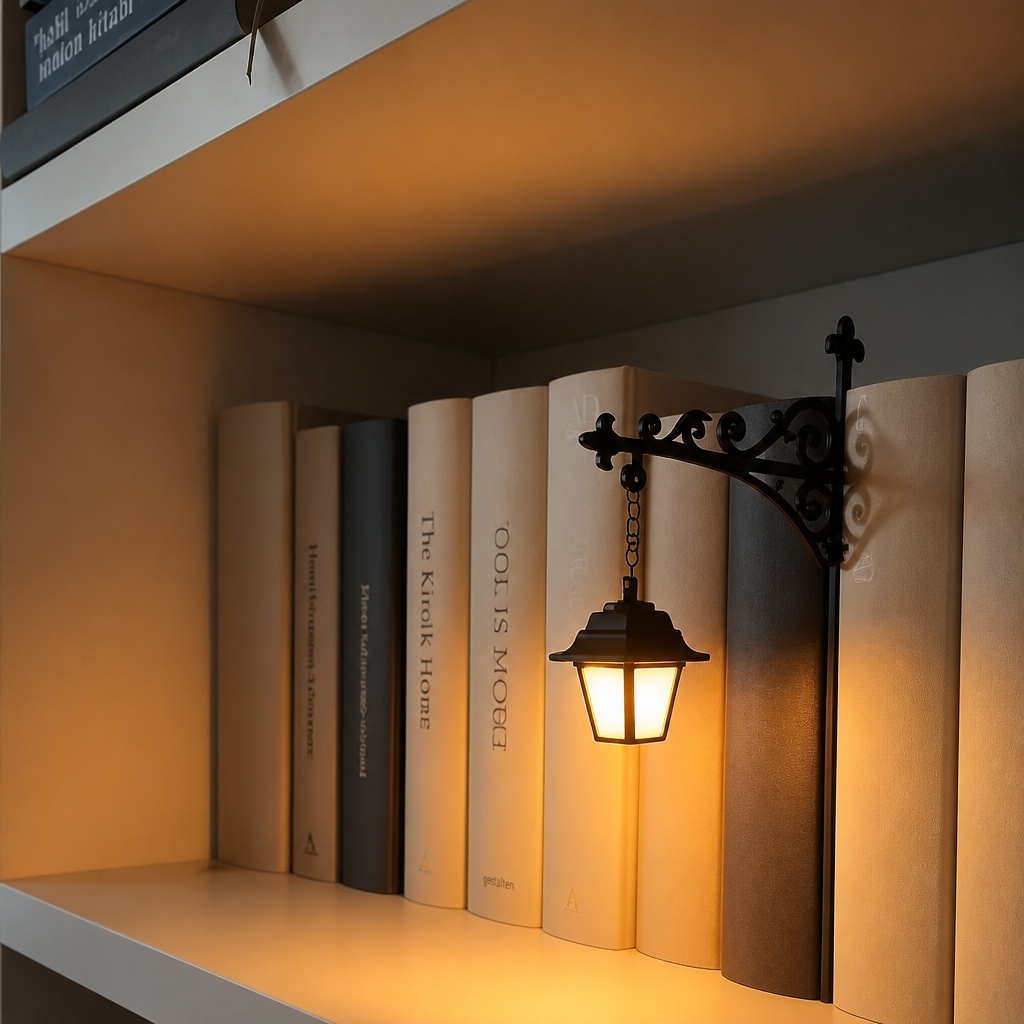 Bookshelf Lighting Lantern
